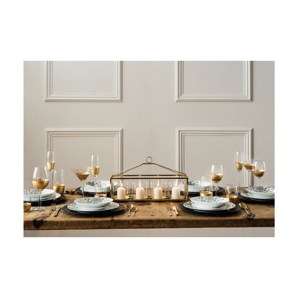 Sada 4 sklenic na bílé víno z ručně foukaného skla Premier Housewares Astrid, 3 dl-image-1