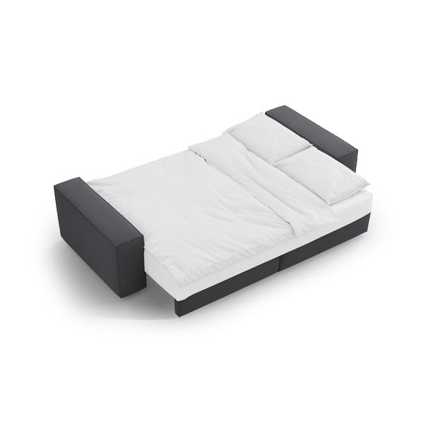 Tmavě šedá rozkládací pohovka 247 cm Jodie – Micadoni Home-image-4