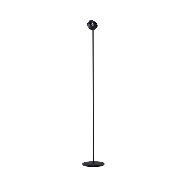 Matně černá kovová LED stojací lampa s ohybatelnou konstrukcí/stmívatelná (výška 121 cm) Irida – Nova Luce