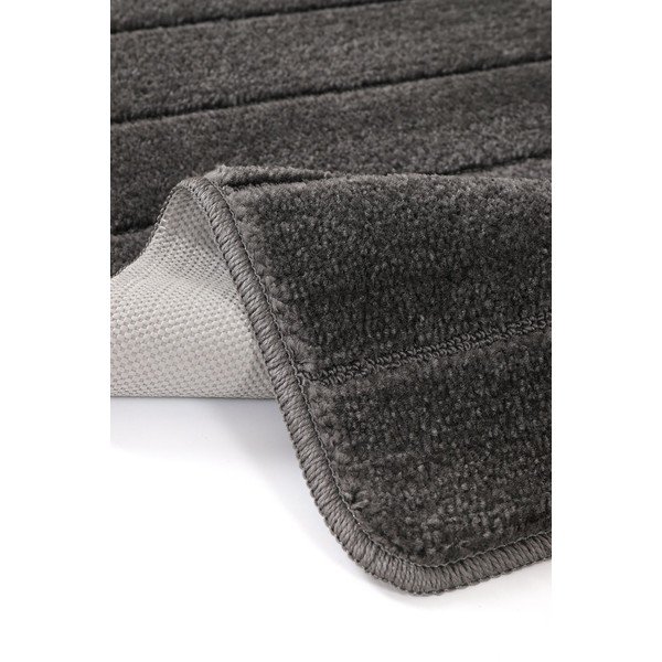Antracitové koupelnové předložky v sadě 2 ks 50x80 cm Yeni Cizgli – Foutastic-image-3