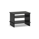 Černý noční stolek s poličkami Inari – Teulat