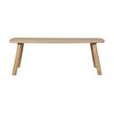 Jídelní stůl z dubového dřeva 100x220 cm Tablo – WOOOD