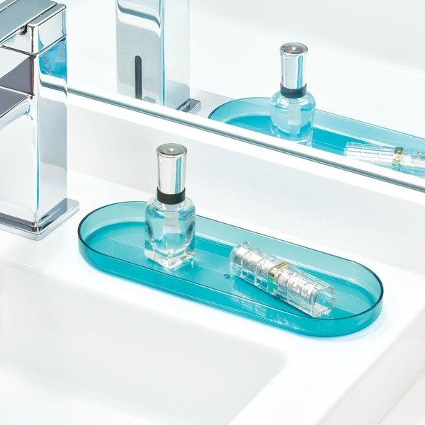 Tyrkysový tácek na šperky iDesign Finn-image-1