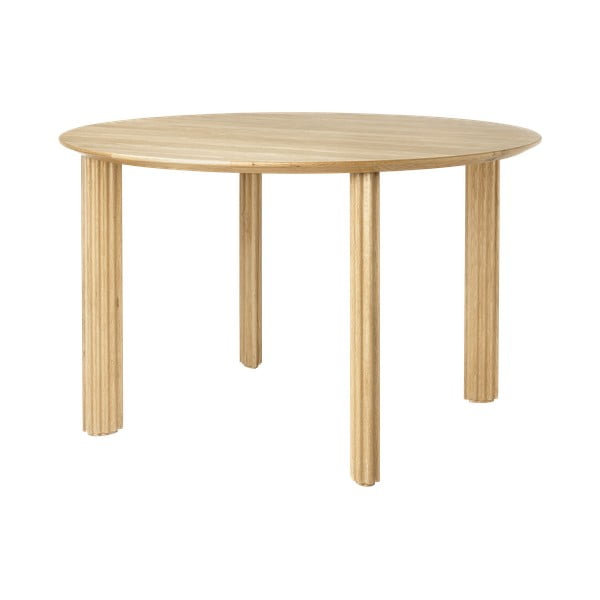 Kulatý jídelní stůl z dubového dřeva ø 120 cm Comfort Circle – UMAGE