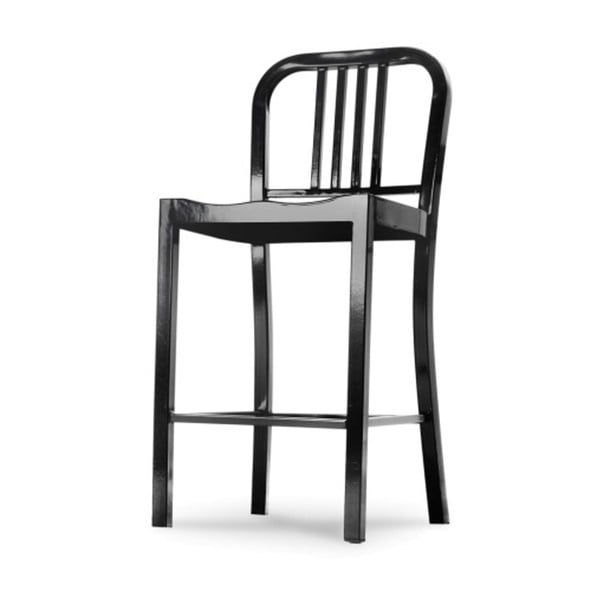 Černá barová židle Army 65