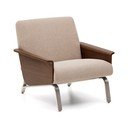 Světle hnědé žinylkové křeslo Amsen – Kave Home