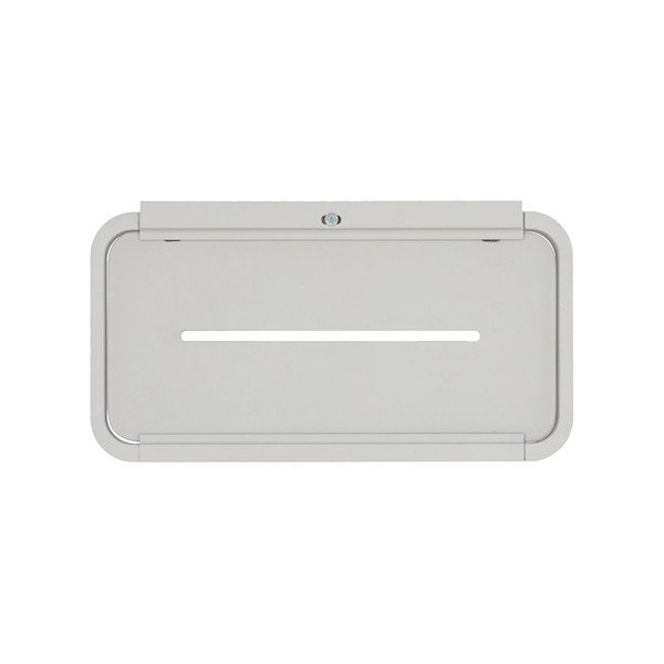 Bílá koupelnová police Zone Rim, 22 x 11,4 cm-image-3