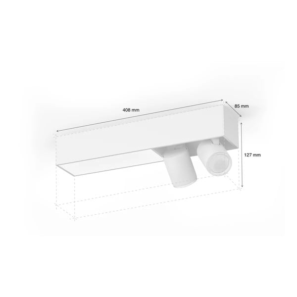 Smart bodové svítidlo GU10 Centris – Philips Hue-image-2