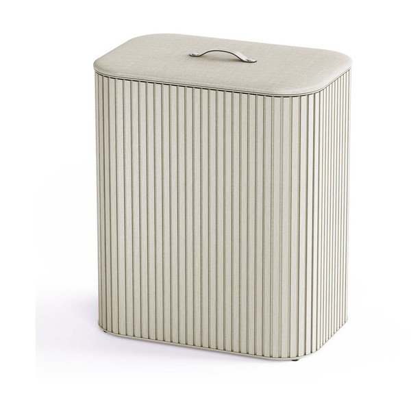 Béžový bambusový koš na prádlo 2x45 l Tota Luxe – Joseph Joseph-image-3