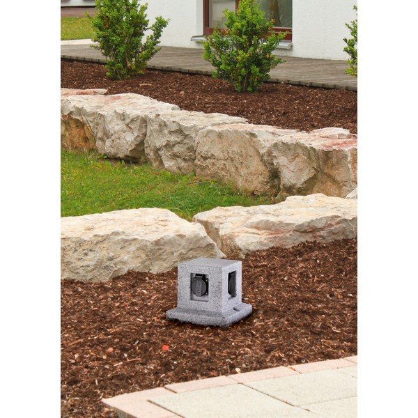 Venkovní svítidlo (výška 17 cm) Garden socket – Trio-image-1