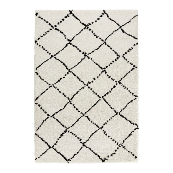 Béžovo-černý koberec Mint Rugs Hash, 160 x 230 cm