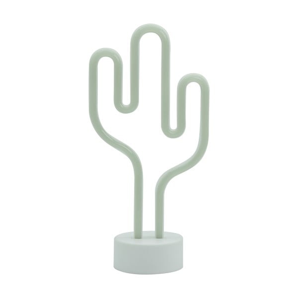 Neonová světelná dekorace v mentolové barvě Cactus – Hilight