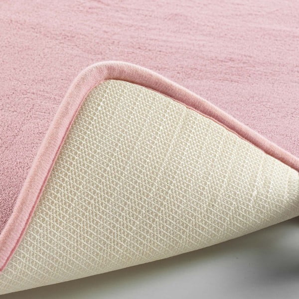 Růžová koupelnová předložka 50x120 cm Vitamine – douceur d'intérieur-image-4