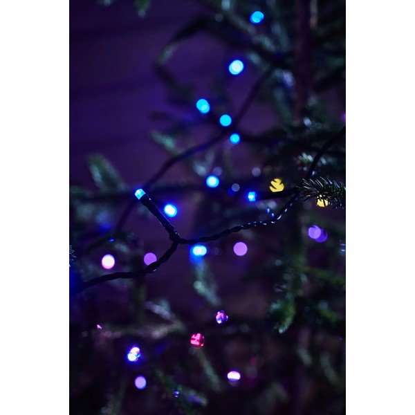 Zelený LED světelný řetěz Markslöjd Sken Multi, 80 světýlek, délka 13 m-image-1