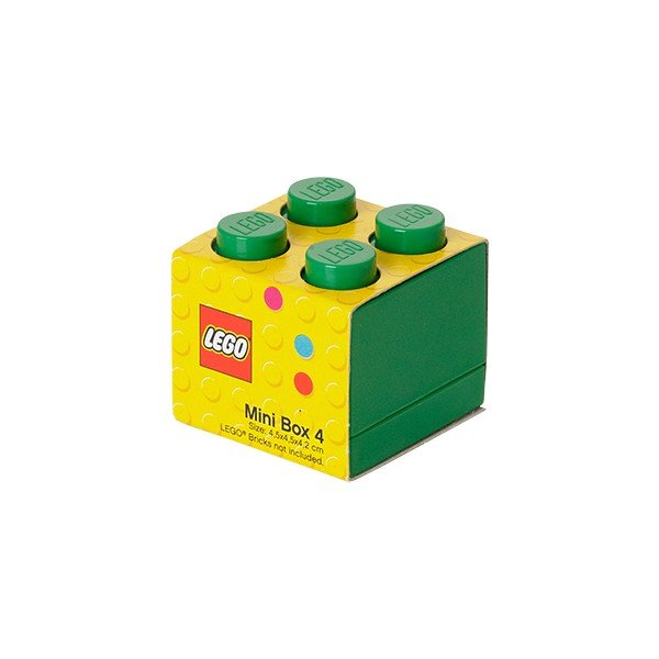 Zelený úložný box LEGO® Mini Box-image-1