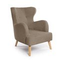 Béžové křeslo ušák Noemye – Bonami Selection