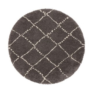 Šedý koberec Mint Rugs Hash, ⌀ 160 cm