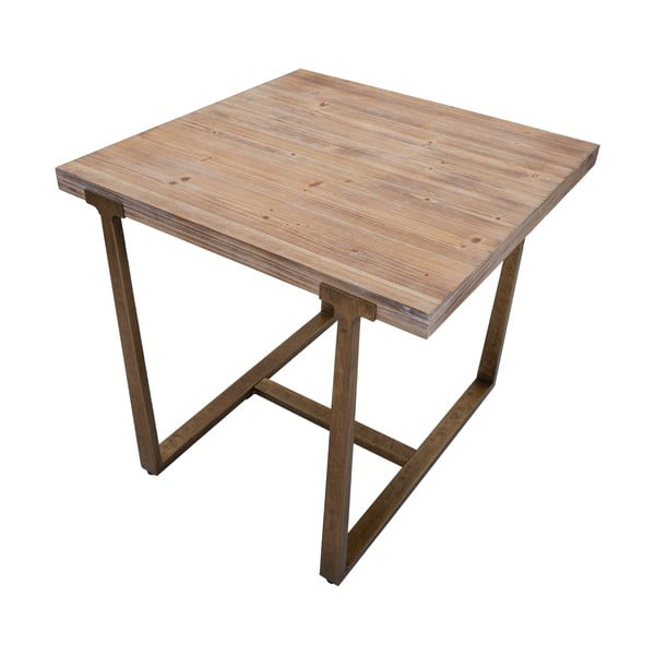 Jídelní stůl v přírodní barvě 80x80 cm Ankara – Mauro Ferretti-image-4