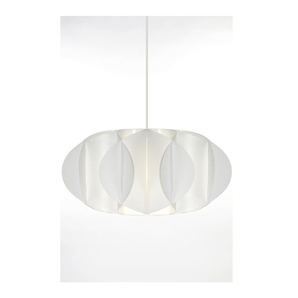 Bílé závěsné svítidlo Globen Lighting Clique XL, ø 55 cm