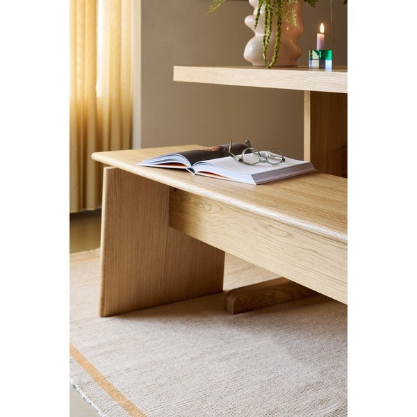 Lavice z překližky v přírodní barvě Baenk – Hübsch-image-4
