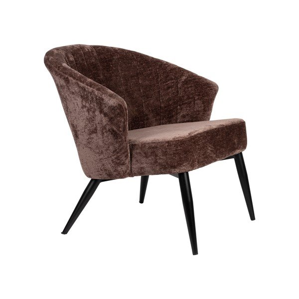 Fialové křeslo Georgia – Dutchbone