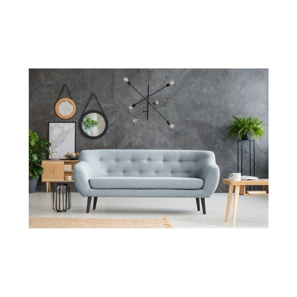 Světle modrá pohovka Mazzini Sofas Piemont, 188 cm-image-4