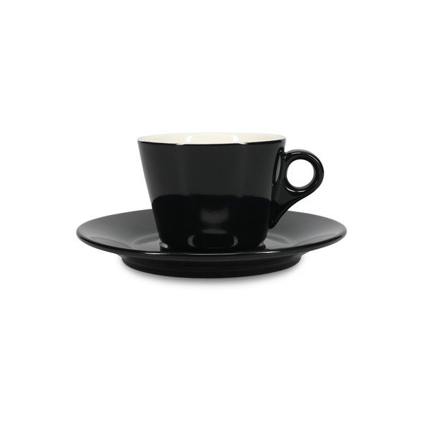 Černý porcelánový podšálek ø 15,5 cm Barista – BonBistro-image-2