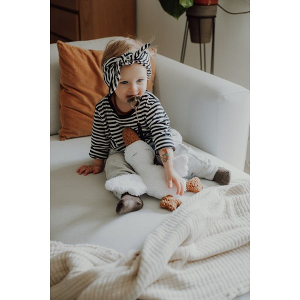Bílý usínáček Goose – Malomi Kids-image-3