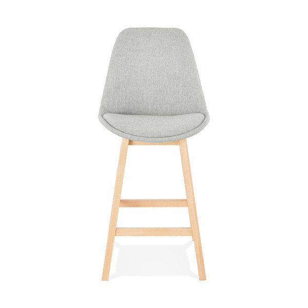 Šedá barová židle Kokoon QOOP Mini, výška sedu 65 cm-image-3