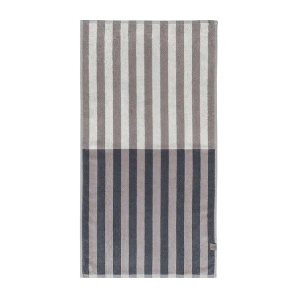 Modro-šedé ručníky z bio bavlny v sadě 2 ks  40x55 cm Disorder – Mette Ditmer Denmark
