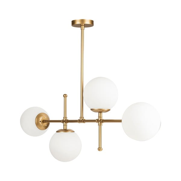 Závěsné svítidlo ve zlaté barvě Squid Lighting Kruva, výška 57 cm-image-4