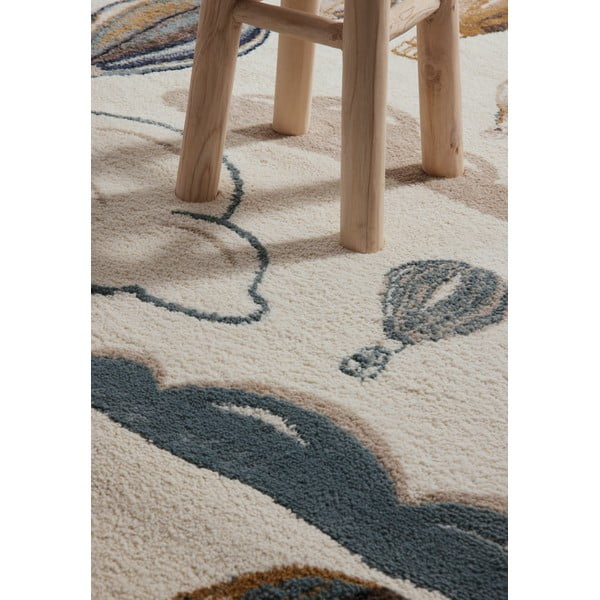 Krémový dětský koberec 120x170 cm Hot Air Balloon – Hanse Home-image-2