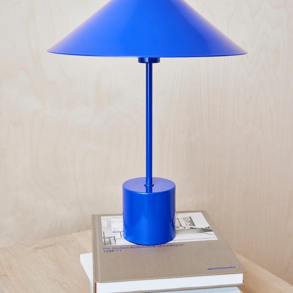 Modrá kovová stolní lampa (výška 50 cm) Kasa – OYOY Living Design-image-1