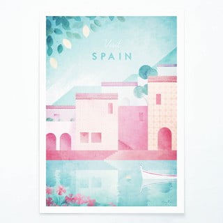 Plakát Travelposter Spain, 30 x 40 cm