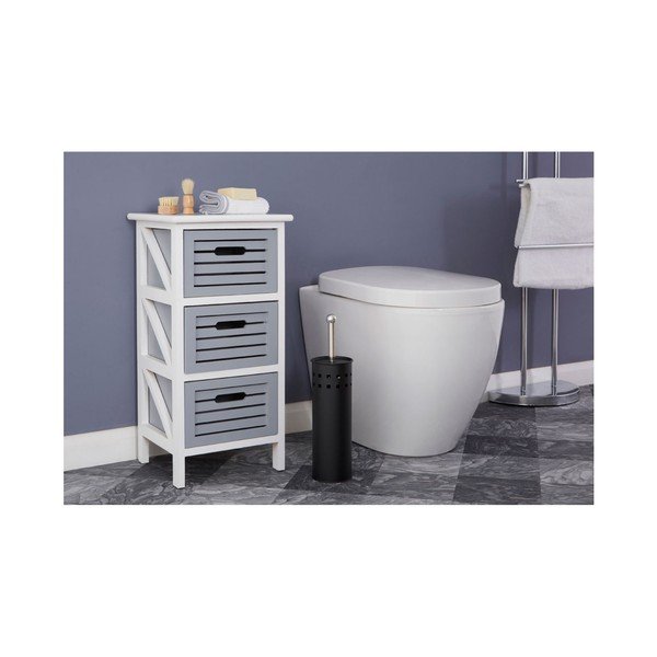 Matně černá kovová WC štětka Indy – Premier Housewares-image-2