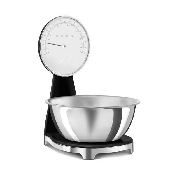 Černá plastová digitální kuchyňská váha – SMEG-image-4