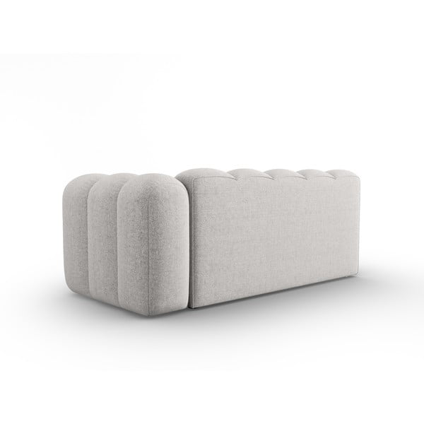 Světle šedý modul pohovky (pravý roh) Lupine – Micadoni Home-image-4