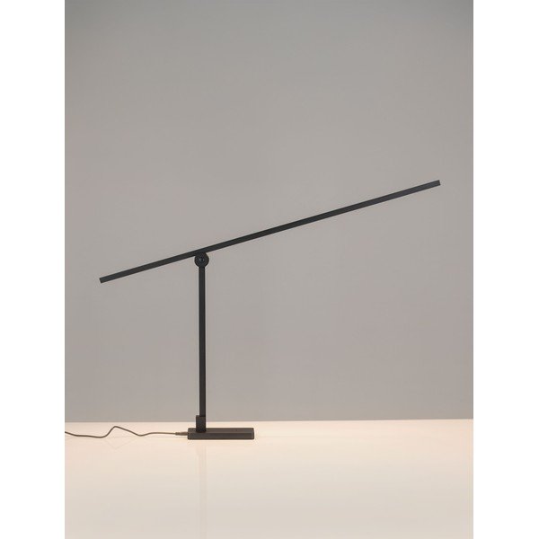 Matně černá kovová LED stolní lampa s ohybatelnou konstrukcí/stmívatelná (výška 47 cm) Tenso – Nova Luce-image-2