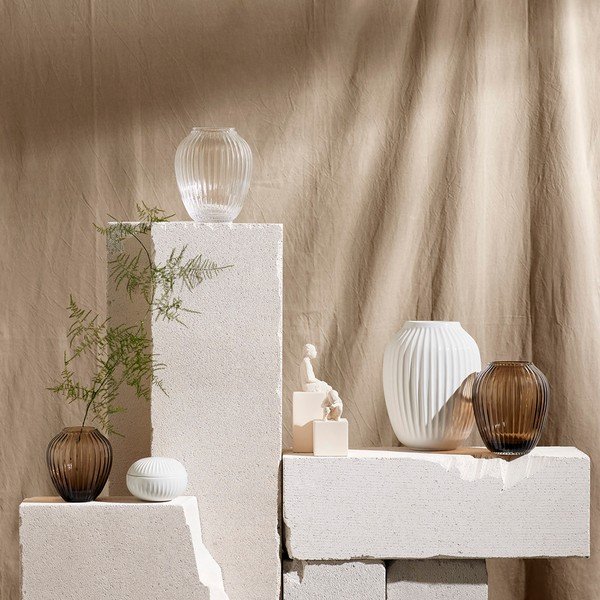 Bílá porcelánová dóza Kähler Design Hammershoi, ⌀ 11,5 cm-image-3