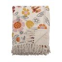 Deka s příměsí bavlny 130x160 cm Vivielle – Bloomingville