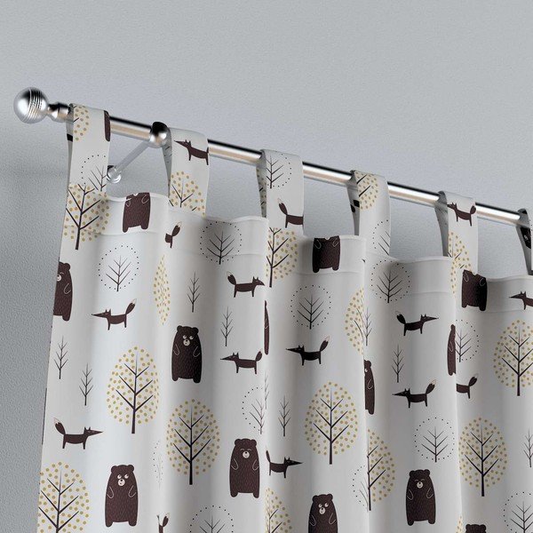 Dětský závěs 260x130 cm Magic Collection - Yellow Tipi-image-4