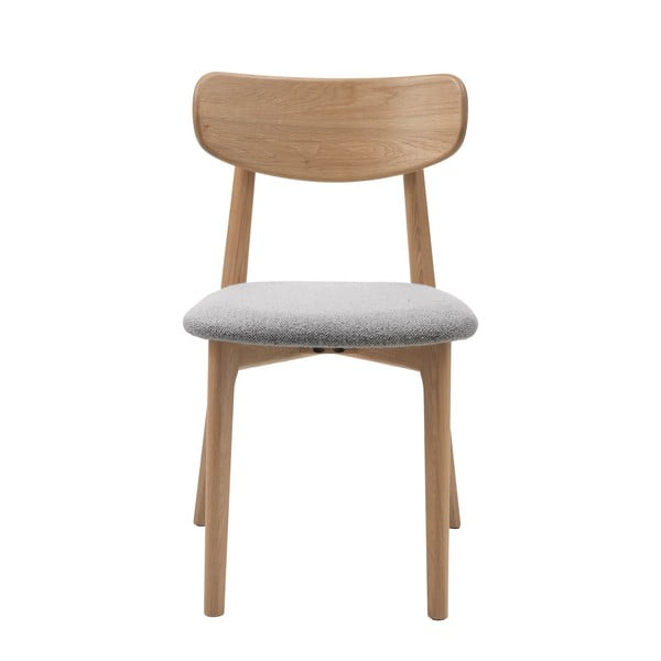 Jídelní židle ve světle šedo-přírodní barvě Elim – Unique Furniture-image-1