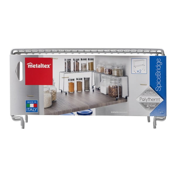Sada 2 stojánků na koření Metaltex Spice-image-4