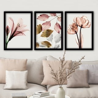Sada plakátů v rámu 3 ks 35x45 cm – Wallity