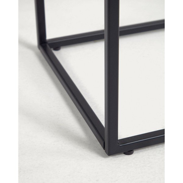 Odkládací stolek s keramickou deskou 30x45 cm Rewena – Kave Home-image-4