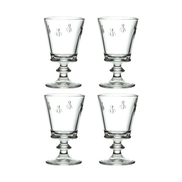 Sklenice v sadě na víno 4 ks 230 ml Abeille – La Rochére