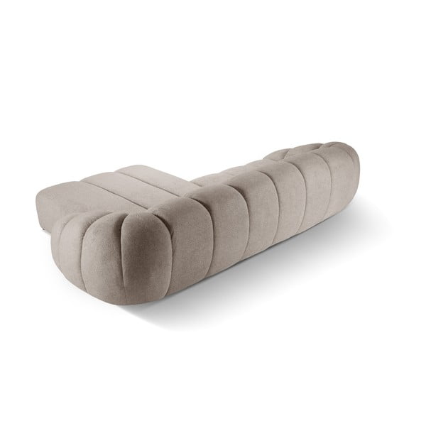 Béžová rohová pohovka (pravý roh) Diana – Micadoni -image-3