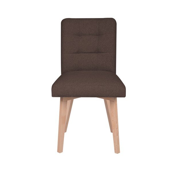 Hnědá jídelní židle Mazzini Sofas Tulip