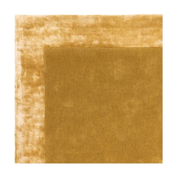 Okrově žlutý ručně tkaný koberec s příměsí vlny 160x230 cm Ascot – Asiatic Carpets-image-2