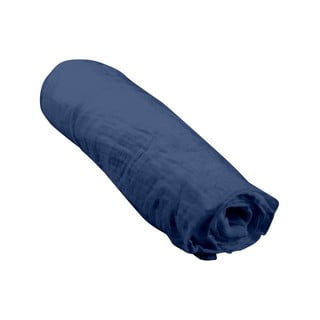 Napínací mušelínové dětské prostěradlo do postýlky 70x140 cm – Bébé Douceur
